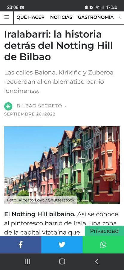 Apartamento Acogedor Bilbao Eksteriør bilde